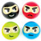 Baker Ross Flummis Ninjas(8 Stück), 30 mm