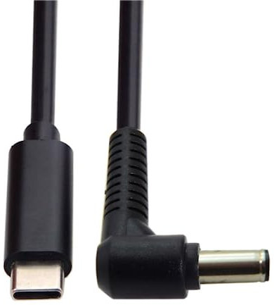 chenyang Cable de carga USB C a CC de 6,0 x 1,4 mm PD de 65 W para portátil y portátil