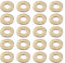 MroMax Lot de 100 rondelles d'étanchéité plates en cuivre M4 - Joint d'étanchéité métrique rond - Diamètre intérieur : 0,4 cm - Diamètre extérieur : 0,9 cm - Épaisseur : 0,1 cm