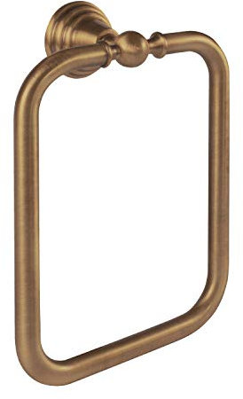 Tres Grifería Handtuchhalter, antikes Messing, Standard