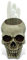 mtb more energy Deko Blumentopf ''Blumenkopf'' - Höhe 13 cm - Totenkopf Totenschädel Pflanzentopf Übertopf Dekoration