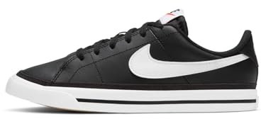 Nike Big Kids' Shoe Court Legacy, Black/White-Gum Light Brown, DA5380-002, 38 EU (5.5Y US)