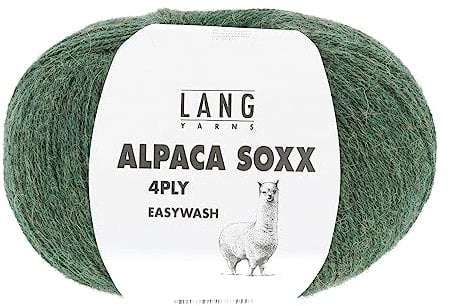 Lang Yarns Alpaca Soxx 4-ply 1062.0098 - Olive mélange