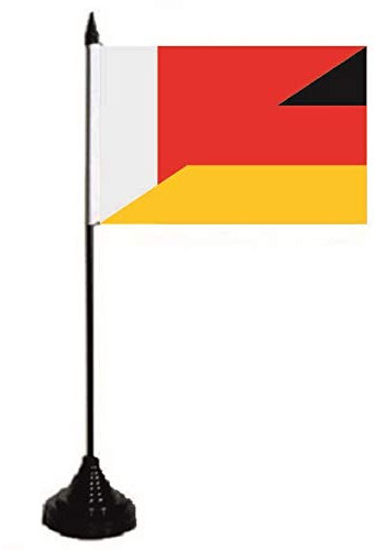 Tischflagge Dubai-Deutschland Fahne Flagge Tischfahne 10 x 15 cm