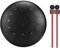 AYCLIF Steel Tongue Drum, 12 Zoll 13 Tone Zungentrommel Schlagzeug Instrument, Steel Pan Töne Schlaginstrument Hand Pan Drum mit Trommelschlägeln, Anleitung, Aufklebern, Fingerpick und Tragetasche