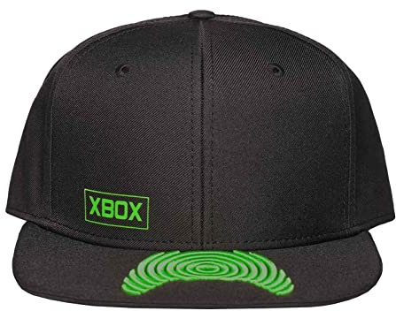 Difuzed Xbox Baseball Cap Controller Brim Logo Nue offiziell Schwarz Snapback