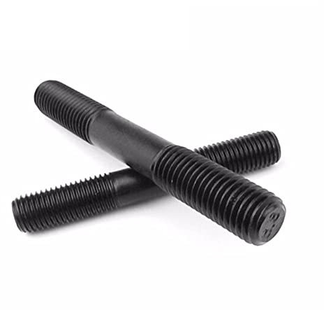 M8M10M12M16, Doppelkopfschraube, 8,8, Doppelkopfbolzen, Bolzenschraube, Druckplatte Schraube-M16 * 80 [4 stücke]