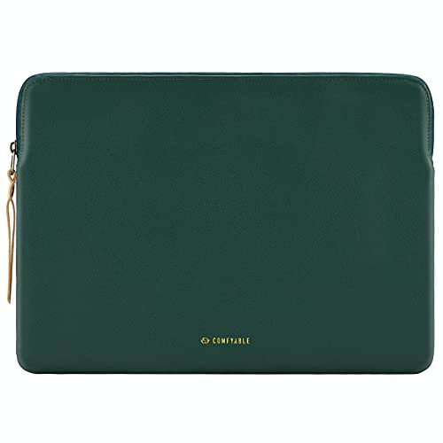 Comfyable Housse pour Ordinateur Portable 15-16 Pouces Compatible avec MacBook Pro 16 M4 2024-2019, MacBook Air 15 M4 M3 2025-2023, Vert