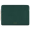Comfyable Laptophülle aus Leder Kompatibel mit 16 Zoll MacBook Pro M4 M3 M2 M1 2024-2019 & 15 Zoll MacBook Air M4 2025 M3 M2 A2941(Loose Fit), Grün