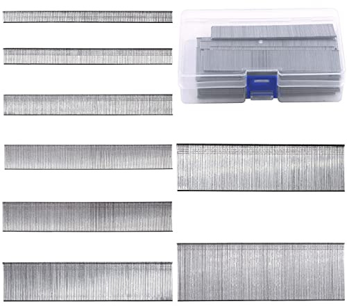 Swpeet 5000 PCS Brad Nails Multi-Length Galvanized Straight Finishing Nail (F50 (2 Inch))