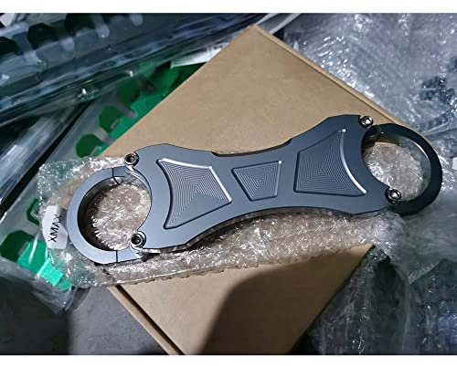 Moto Balance Ammortizzatore Ponte Forcella Forcelle Stabilizzatore Staffa per Yamaha X-MAX Xmax 300 250 125 400 XMAX300 (Grigio)
