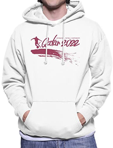 All+Every Qatar International Football 2022 Men's Hooded Sweatshirt