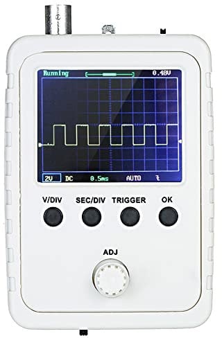 Digitales Oszilloskop, Handheld TFT Controller Recognition Waveform Storage Digital Oszilloskop, DIY Tragbares Oszilloskop 5mV/div-20mV/div DSO150 0-200KHz