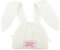 Knit Beanie Hats Cute Bunny Long Ears Grunge Hat Fluffy Winter Cap Warm Knit Rabbit Crochet Outdoor Slouchy Hat, Weiß, Einheitsgröße