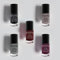 HASNA COSMETICS Paris - Halal Nagellack – Kollektion – Öko-Verantwortung – Glanz und langer Halt – einfach aufzutragen – 5 x 6 ml (WINTER)