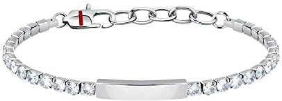 Sector No Limits Tennis bracciale Uomo in Acciaio, zirconi, smalto - SANN49