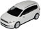 Volkwagen Touran II Weiss Ab 2015 H0 1/87 Herpa Modell Auto mit individiuellem Wunschkennzeichen