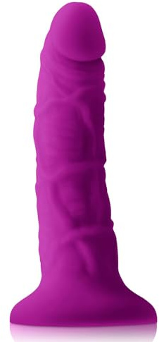 NS Novelties Colours Pleasures Thin 5 Inch Dildo Purple