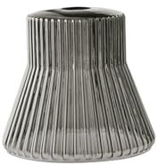 Abat-jour En Verre Soufflé Millerighe Fumée Miroir