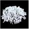 SQXBK 100PCS Concrete Wall Hook Heavy Duty Hook Invisible Nail Hook Wall Picture Hook White Small Size Non Marking Nail for Drywall Concrete Wall Cinder Block Wall and Cement Wall