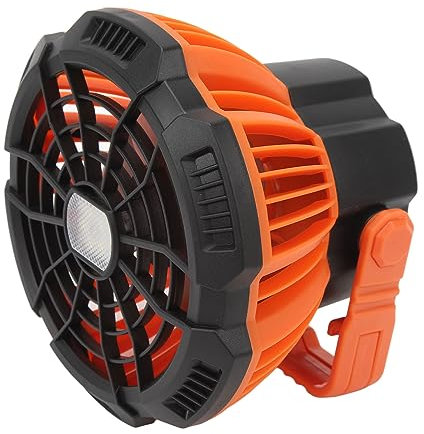 Wifehelper Chauffage Portable pour Camping Ventilateur de Tente Rechargeable Ventilateurs Personnels Ventilateur de Tente Portable Ventilateur Rechargeable USB à Piles