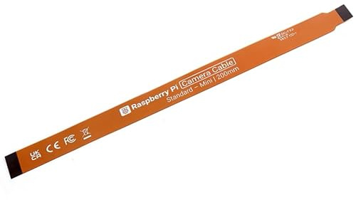 Official Raspberry Pi CSI FPC Flexible Cable for Raspberry Pi 5, 22Pin to 15Pin, Suitable to Connect CSI Camera to Raspberry Pi 5 and All Raspberry Pi Zero Models (200mm Length)