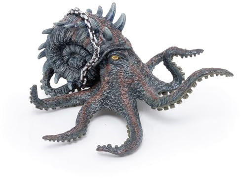 Papo Realistische Kraken-Figur Spielzeug, Fantasy-Kollektion, ab 3 Jahren | Kreatives Spiel mit einem Seeungeheuer | handbemalt | Sammlerstück zum stolzen Ausstellen | originelle Geschenkidee heute