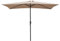 Acomoda Textil – Sombrilla de Jardín con Forro Anti UV 200x300cm. Parasol de Aluminio con Manivela, Toldo Rectangular para Patios y Terrazas. (Beige)