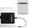 Torolle 2 Unidades Estuche para Disco Duro Externo HDD, Seagate Western Digital Toshiba (Canvio Basic) LaCie, Western Digital, Toshiba, LaCie -Negro/Gris