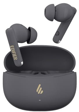 Edifier X5 Pro Auriculares con reducción de Ruido Activa con Llamadas mejoradas por IA, Transparencia, Carga rápida, Modo Juego, índice de impermeabilidad IP55, Auriculares inalámbricos Bluetooth 5.3