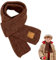 RCYHCY Jungen Mädchen Schals, Kinder Strickschal Winter, Warme Stricken Schal, Kinder Strickschal Wollschal, Winter Strickschal für Mädchen und Jungen, Nackenwärmer Für Jungen Mädchen