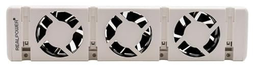REALPOWER Heizungslüfter Set, 3 Ventilatoren, HL-3