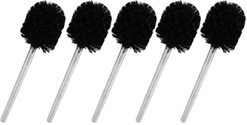 Garneck 5piezas Cepillo De Baño Escobilla WC Plástica Cepillo Fino Limpieza Profunda