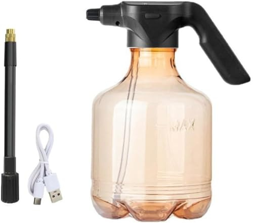 Arrosoir 3 litres, pompe pulvérisateur à eau portable, pulvérisateur électrique de jardin, pour arroser les plantes ou nettoyer la voiture, avec câble de charge et barre de pulvérisation