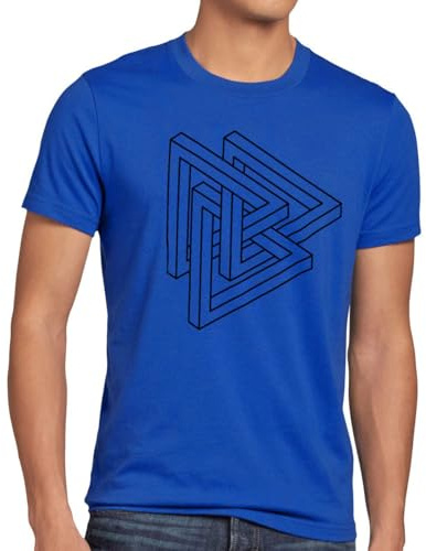 style3 Escher Dreieck Herren T-Shirt Sheldon