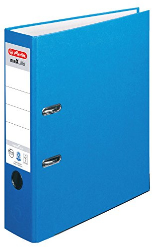 Ordner maX.file Nature Plus A4, 8 cm blau