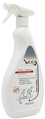 Pulisce e profuma - vetri e superfici - igienizzante multiuso -narciso blu e fiori di ninfea - 750 ml