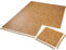 TecTake Set di tappetini di Protezione Tappetino da Fitness | Antiscivolo, antimacchia | Sistema ad Incastro ampliabile - (12x Look Legno | No. 402657)