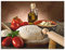 ARTland Spritzschutz Küchenrückwand aus Alu für Küche Herd Spüle 80x60 cm (BxH) mit Motiv Essen Lebensmittel Italien Pizza Tomaten Teig Mediterran T5UZ