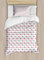 ABAKUHAUS Dackel Bettbezugs Set für Einzelbetten, Lustige Wurst Hunde, Milbensicher Allergiker geeignet mit Kissenbezug, 130 x 200 cm, Seafoam Rosa