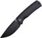 Petrified fish PFP01 Beluga Klappmesser, 3.62 K110 Stahl Klinge G10 Griff, Mit Kugellager EDC Taschenmesser (Black Stonewashed)