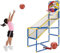 Xwin Sportseries Basketball Arcade Game for Kids, 2-in-1 Indoor & Outdoor Basketball Hoop Set with Stand & Door Hanger, Includes 2 Balls, Pump, Net, Backboard, Fun Sports Game for Boys & Girls