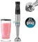 Cecotec Stabmixer Katana TotalDestroy 1200XL GY. 1200 W, 21 Geschwindigkeiten und Turbo, 4 Klingen mit schwarzem Titan, Spritzschutzhaube, extra langer Fuß, 800 ml Glas.