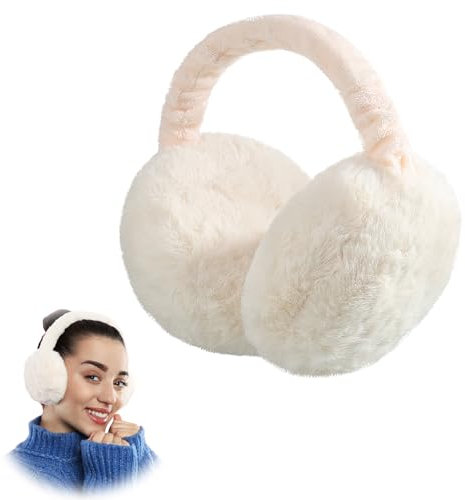Apricitie Winter Ohrenwärmer Faltbare Ohrenschützer Verstellbarer Plüsch Ohrenschützer Warme Earmuffs Ear Muffs Ear Warmers Kälteschutz Winterzubehör für Damen Herren
