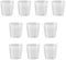 Confezione da 10 misurini liquidi in plastica da 30 ml, misurino trasparente, cilindro misuratore da laboratorio, misurino per latte, strumento di misurazione per la cucina