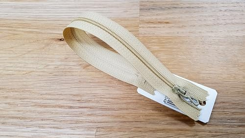 Prym - Reißverschluss Z51, Nylon, Beige, 15 cm