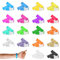 XCSJ 180 Stück 18 Farben Eintrittsbänder Einlassbänder Wasserfeste Party Armbänder Wasserdichte Festivalbänder Event Armbänder Kontrollbänder Für Events,Party,Wasserpark,Wettbewerbe -19 x 250mm (A)