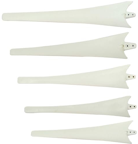 ZHOZHUT Palas De Turbina Eólica 550mm 580mm 600mm 630mm 650mm 750mm 800mm 850mm 900mm Aspas De Aerogeneradores, Palas De Aerogenerador De Eje Horizontal, Cuchillas De Fibra De Nailon,600mm