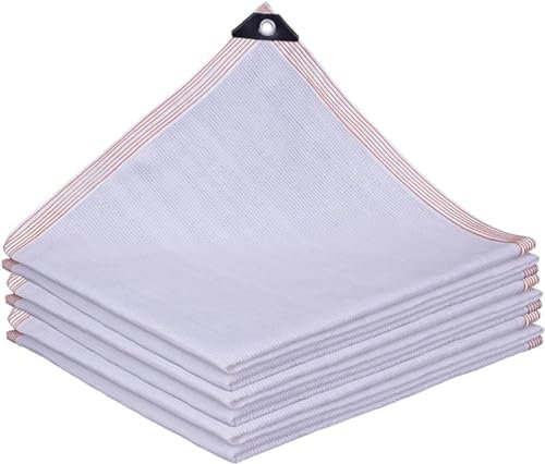 Telo ombreggiante per serre 55% protezione solare, 1 x 2 m, 2 x 3 m, 2 x 6 m, 3 x 3 m, 3 x 5 m, 4 x 5 m, 4 x 6 m, 5 x 6 m, rete bianca da giardino