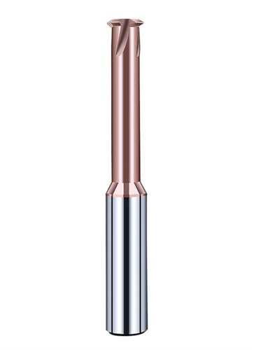 Wolframkarbid-Einzelzahn-Spiralfräser 3 Schneiden 4 Klingen CNC-Werkzeug Gewindefräser Fräser M3 M4 M5 M6 M8 M10(M10X1.5)